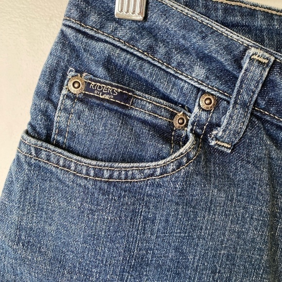 Vintage Bermuda denim jean shorts Sz 8 - Picture 3 of 13